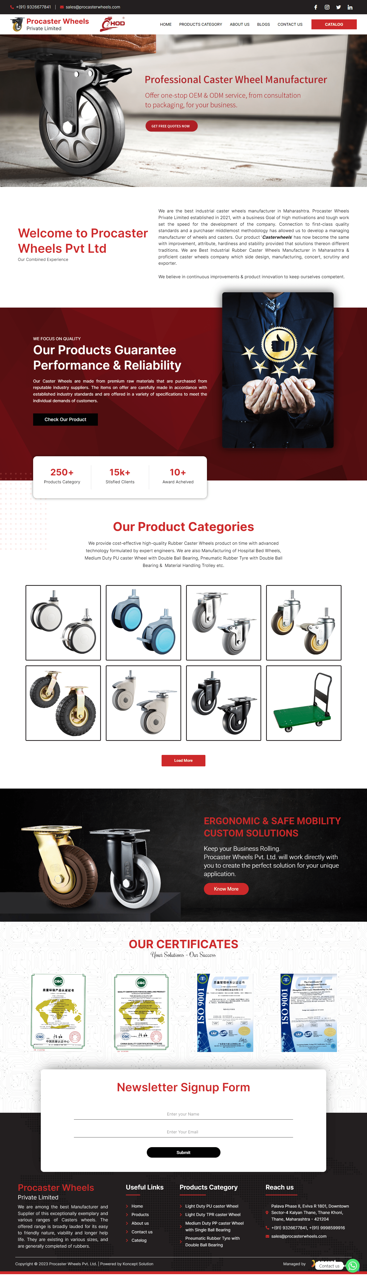 Procaster Wheels Pvt. Ltd.