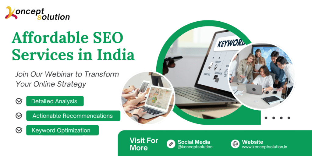 Affordable SEO Services in India