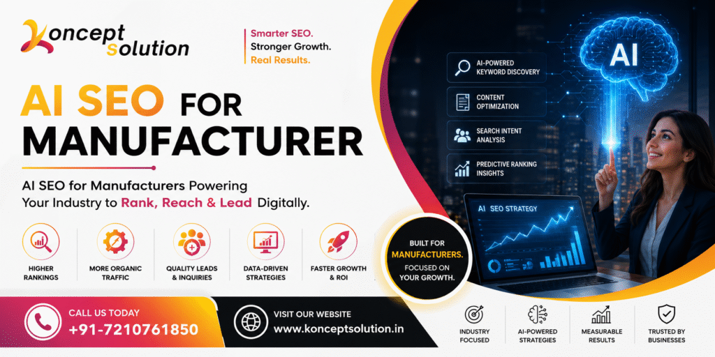 AI SEO For Manufacturer
