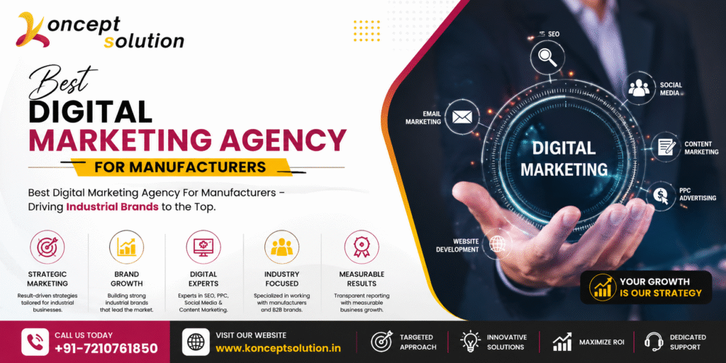 Best Digital Marketing Agency For Manufacturers
